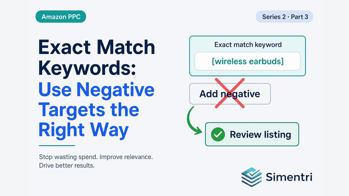 Hero Exact Keywords: Never Negate Your Own Targets