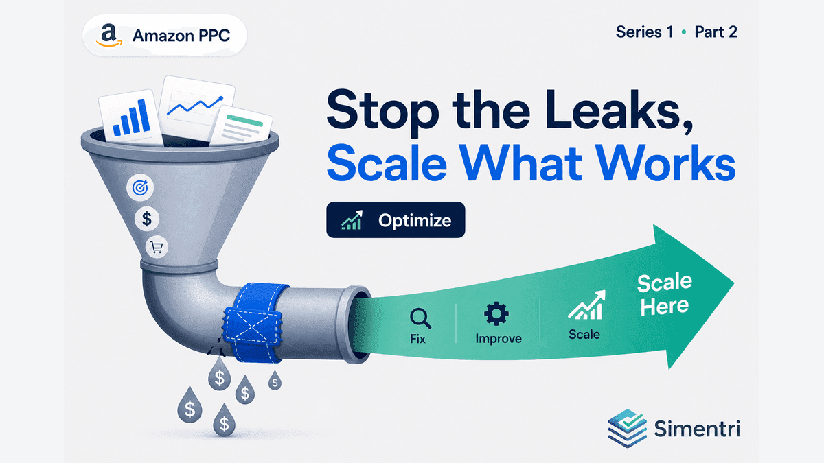 Optimize First: Cut Waste Before You Scale Amazon PPC